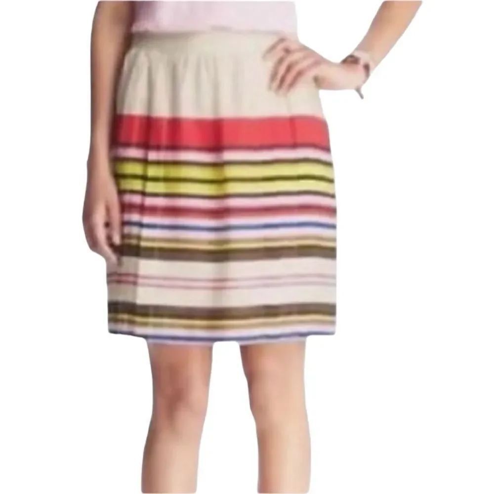 Loft Striped Skirt(Size 6)